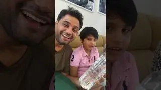 See how Vihaan asks for water 😍 #vihaan #autism #chanduvlogstelugu #shorts