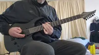 Testing out my new Solar A1.6 ATG MkII Baritone Electric Guitar - At The Gates signature guitar.