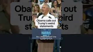 Obama on Trump's weird statements