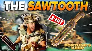 Using The Sawtooth Melee Weapon on Fortune's Keep [Best Melee Class] - (Call Of Duty - Warzone)