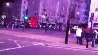 Kayas Irshad on set for Fast Furious 6 (Piccadilly Circus)