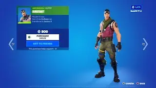Fortnite Item Shop *RARE* SURESHOT SKIN IS BACK
