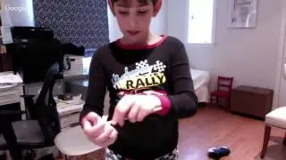 How to do the floating paper trick