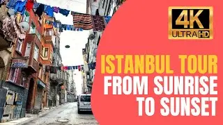 Istanbul Walking Tour - Historic Peninsula Turkey | 4K 60 FPS