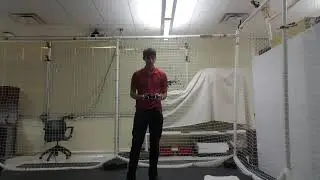 Custom Built Drone for Research Using NAVIO 2 First Test Flight