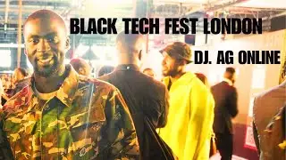 DJ AG Online at The Black Tech Festival London #blacktechfest #djagonline