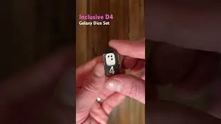 Inclusive D4! #gaming #assistivetechnology #dice #inclusion #tabletopgaming #universal #braille