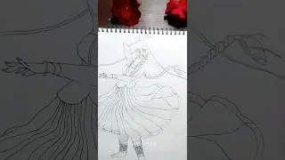 🌸Kathak Dance🌸 #kathak #kathakdancer #dance #dancevideo #viral #drawing #dancinggirl #danceofindia