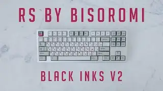 RS by Bisoromi || Black Gateron Ink Linear Switches || ASMR Sound Test