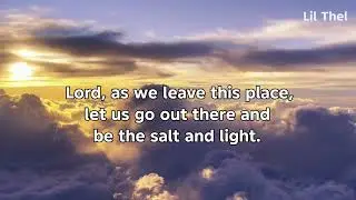 Closing prayer with voice over - #1 (Thankfulness)