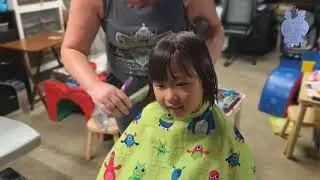 [Daily] Playdate and hair cut in friend's basement 20250703 #Cherry 플데겸 친구네 집에서 머리 자르기 채리편 full