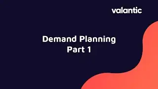 Supply Chain Insights in Anaplan - Demand Planning Part 1
