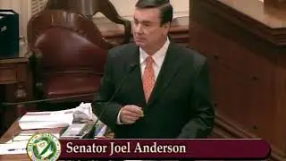 Senator Joel Anderson honors the victims of 9/11 with his remarks on the Senate Floor