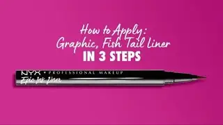 NYX PROFESSIONAL MAKEUP Epic Ink Liner Waterproof  Eyeliner| buy now on amazon|how to apply eyeliner