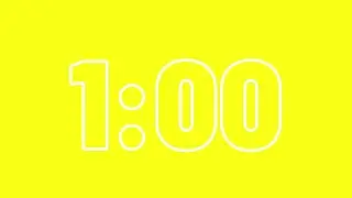 1 Minute Timer l Yellow