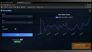 DemandWise - Forecast Smarter. Stock Better. | Walmart Sparkathon 2025