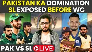 🔴 LIVE: PAKISTAN VS SRI LANKA 1ST T20| PAKISTAN BOWLING SHINES, SL BATTING EXPOSED!