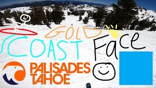 Gold Coast Face (Blue Square) @Palisades Tahoe, CA (May, 2024)