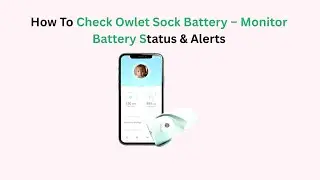 How To Check Owlet Sock Battery &ndash; Monitor Battery Status & Alerts