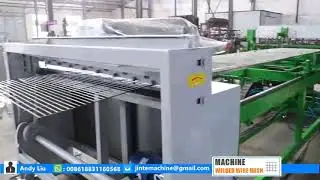Double Cross Wire Hopper Chicken Rabbit Dog Cage Welded Wire Mesh Panel Making Machine