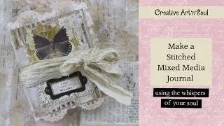 Make a Stitched Mixed Media Journal
