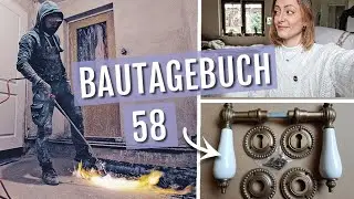 Bitumenbahn verlegen | T&uuml;rklinken aussuchen | Daniels Verputz-Skills | Altes Haus sanieren UMBAU #58