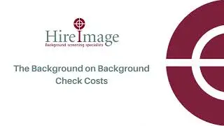 How Much Does A Background Checks Cost?