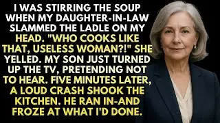 While Seasoning The Soup, My Daughter In Law Hit Me With A Ladle And Yelled, “Who Cooks Like That