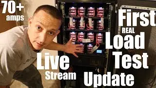 First Ever Real Load Test on My Power Rack!!! Live Stream Update!!!