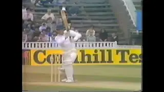 DEREK RANDALL 105 ENGLAND v PAKISTAN 1st TEST MATCH DAYS 2 & 3 EDGBASTON JULY 30 & 31 1982
