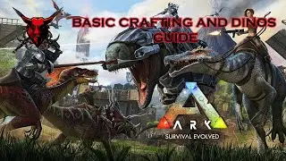 ARK BASIC CRAFTING AND DINOS GUIDE || BEAST TAMIL GAMING