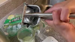 Real Stainless Steel Lemon Squeezer Citrus Juicer Hand Press