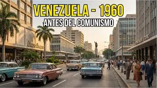 La vida en Venezuela en 1960 antes del comunismo (Reconstrucci&oacute;n con IA)