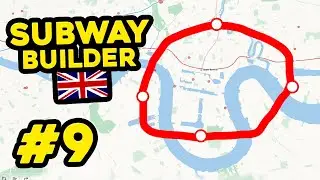 Building a HUGE LOOP Line - Subway Builder UK #9