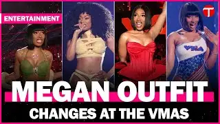 Megan Thee Stallion sizzles as 2024 VMAs host with epic outfit changes