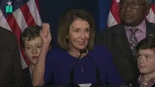 Nancy Pelosi Speaks As Democrats Retake The House Of Representatives #midterms