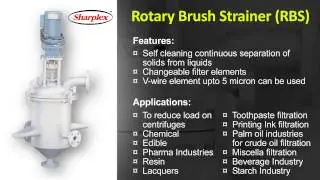 Rotary Brush Strainer (RBS)