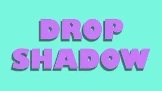 Photoshop Text Shadow Effect Tutorial
