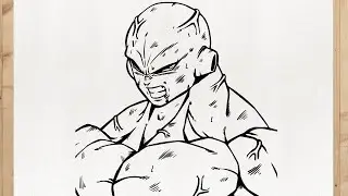 COMO DIBUJAR A JIREN FULL POWER - DRAGON BALL SUPER