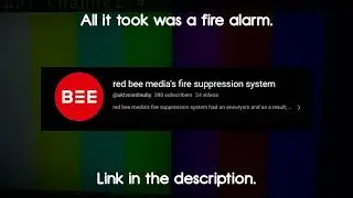 red bee media's fire suppression system