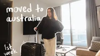 Moved To Australia: First Week Living Abroad *new life, new healthy routines*
