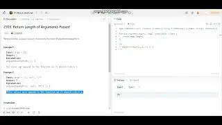 Leetcode 2703 Return Length of Arguments Passed