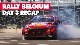 Rally Belgium Day 3: Victory Donuts at Spa Francorchamps Circuit | WRC 2021