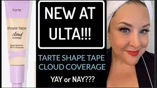 Tarte Shape Tape Cloud Cream Foundation Demo and Review