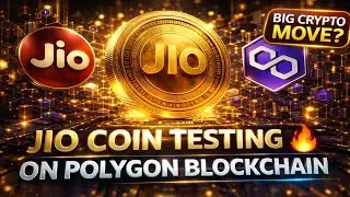 Jio Coin Real Hone Wala Hai?  Reliance Jio Testing Jio Coin on Polygon Blockchain | Big Crypto Move?