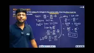 Converse of BPT theorem ( Triangles )