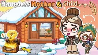  Mother & Daughter in a Cave ❄️ | Secret Door, Hidden Treasure AVATAR WORLD | Luxury House Design