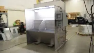 Wet Downdraft Booth Maintenance & Operations Video