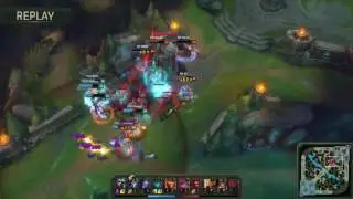 CLG vs FW GAME 1 INSANE APHROMOO BINDINGS TEAMFIGHT GO CLG! MSI 2016