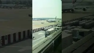 Airbus A380 from Dubai to London #kitchencompany #viral